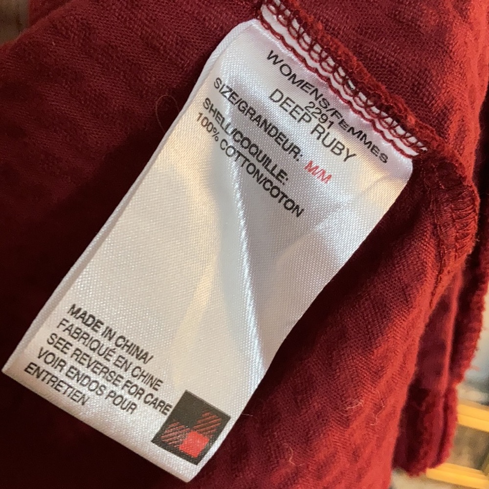 Woolrich Quality Deep Ruby Kinsdale Jacket Zip M! Gem